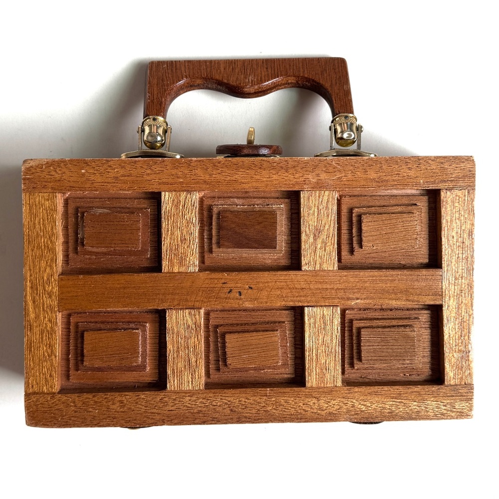 simon wooden purse - Picture 5 of 12